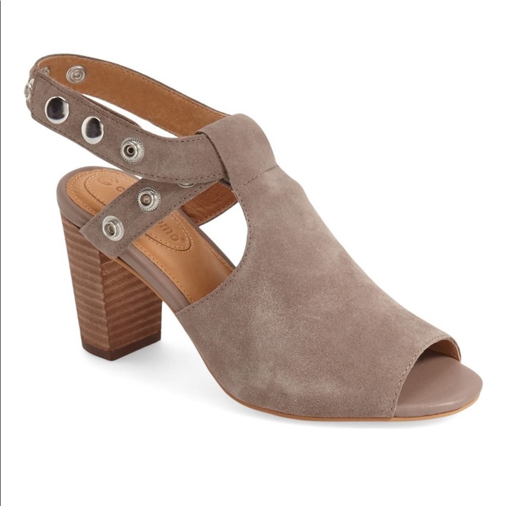 Corso Como - Taupe Peep toe heeled sandal
